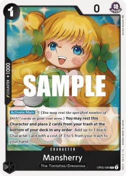 Awakening of the New Era OP05-088 Mansherry (Foil)