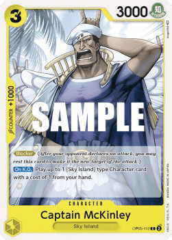 Awakening of the New Era OP05-112 Captain Mckinley