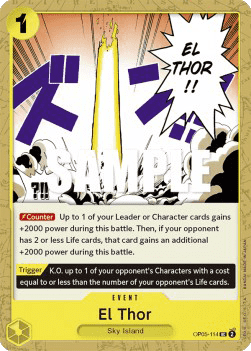 Awakening of the New Era OP05-114 El Thor