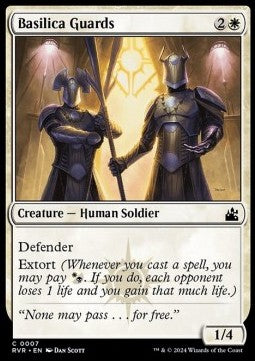 Ravnica Remastered 0007 Basilica Guards