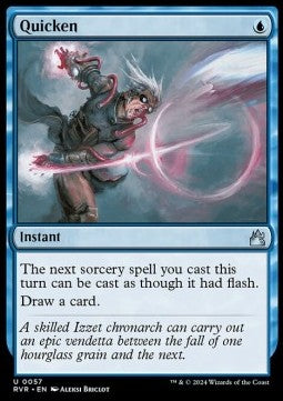 Ravnica Remastered 0057 Quicken (Foil)