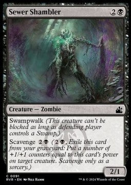 Ravnica Remastered 0091 Sewer Shambler