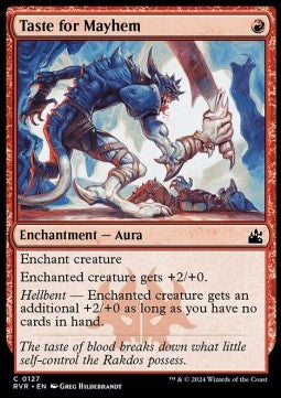 Ravnica Remastered 0127 Taste for Mayhem