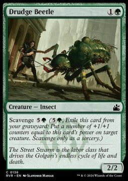 Ravnica Remastered 0136 Drudge Beetle
