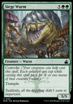 Ravnica Remastered 0155 Siege Wurm