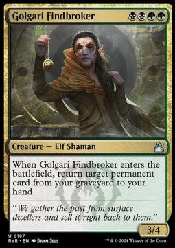 Ravnica Remastered 0187 Golgari Findbroker