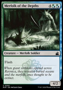 Ravnica Remastered 0200 Merfolk of the Depths