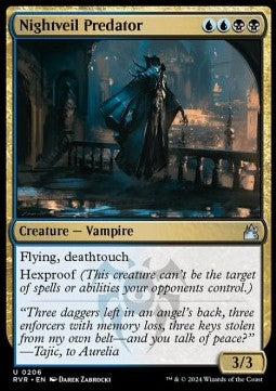 Ravnica Remastered 0206 Nightveil Predator