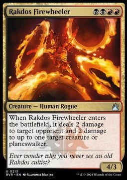 Ravnica Remastered 0213 Rakdos Firewheeler