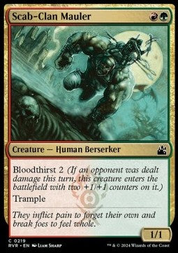 Ravnica Remastered 0219 Scab-Clan Mauler