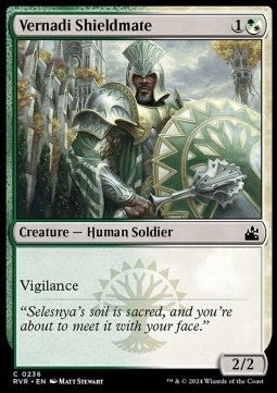 Ravnica Remastered 0236 Vernadi Shieldmage