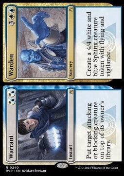 Ravnica Remastered 0240 Warrant//Warden