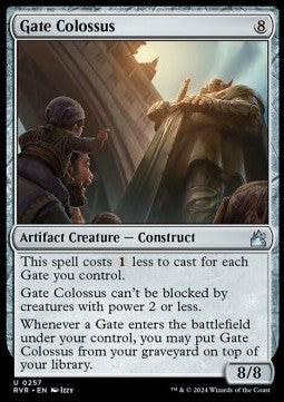 Ravnica Remastered 0257 Gate Colossus