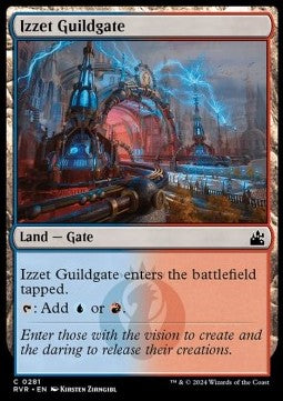 Ravnica Remastered 0281 Izzet Guildgate