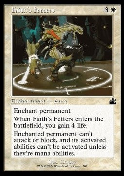 Ravnica Remastered 307 Faith's Fetters