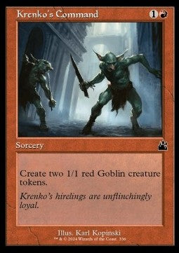 Ravnica Remastered 336 Krenko's Command