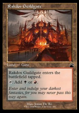 Ravnica Remastered 408 Rakdos Guildgate