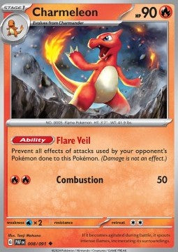 Paldean Fates 008/091 Charmeleon