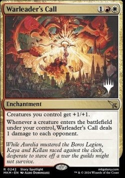 Murders at Karlov Manor 0242 Warleader's Call (Silver Stamped)