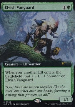 Secret Lair Drop 0762 Elvish Vanguard (Foil)