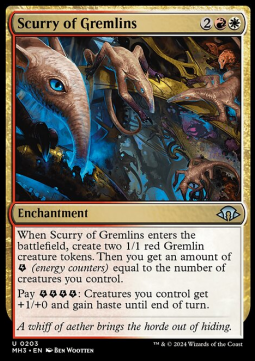 Modern Horizons 3 0203 Scurry of Gremlins (Foil)