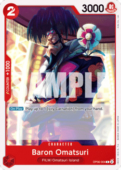 Wings of the Captain OP06-004 Baron Omatsuri