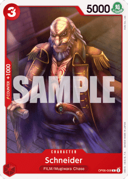 Wings of the Captain OP06-008 Schneider