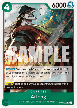 Wings of the Captain OP06-023 Arlong (Foil)