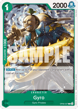 Wings of the Captain OP06-027 Gyro