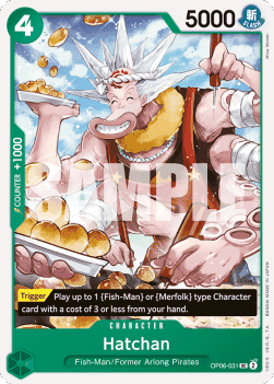 Wings of the Captain OP06-031 Hatchan