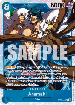 Wings of the Captain OP06-043 Aramaki (Foil)