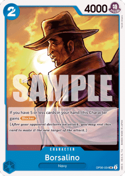 Wings of the Captain OP06-054 Borsalino