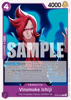 Wings of the Captain OP06-060 Vinsmoke Ichiji