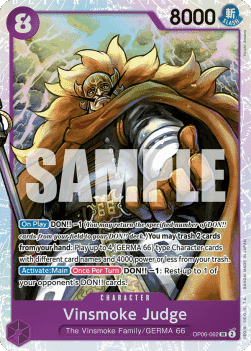 Wings of the Captain OP06-062 Vinsmoke Judge (Foil)