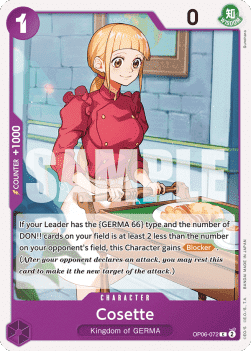 Wings of the Captain OP06-072 Cosette