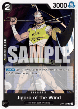 Wings of the Captain OP06-084 Jigoro of the Wind