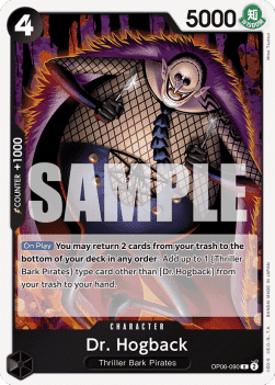 Wings of the Captain OP06-090 Dr. Hogback (Foil)