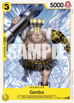 Wings of the Captain OP06-105 Genbo