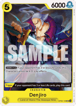 Wings of the Captain OP06-109 Denjiro