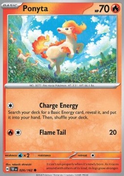 Temporal Forces 026/162 Ponyta