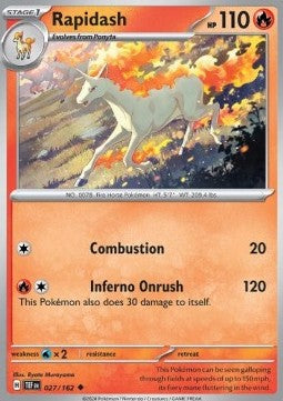 Temporal Forces 027/162 Rapidash