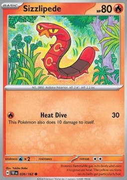 Temporal Forces 036/162 Sizzlipede