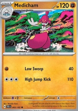 Temporal Forces 083/162 Medicham (Reverse Holo)