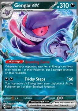 Temporal Forces 104/162 Gengar ex