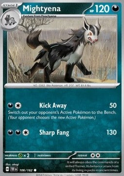 Temporal Forces 106/162 Mightyena