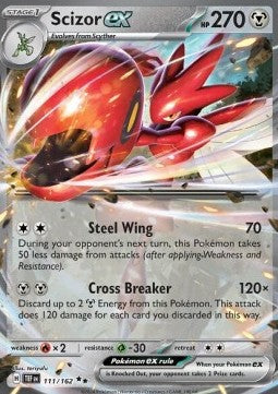 Temporal Forces 111/162 Scizor ex