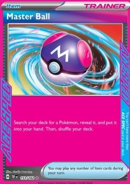 Temporal Forces 153/162 Master Ball (ACE SPEC)