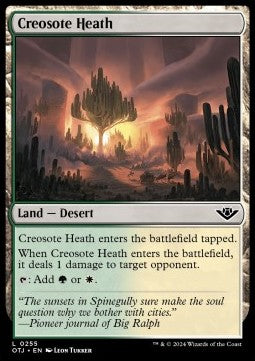 Outlaws of Thunder Junction 0255 Creosote Heath