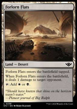 Outlaws of Thunder Junction 0258 Forlorn Flats (Foil)