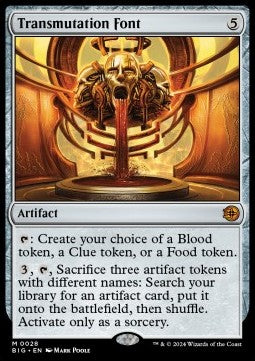 The Big Score 0028 Transmutation Font